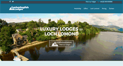 Desktop Screenshot of lochlomondlodge.co.uk
